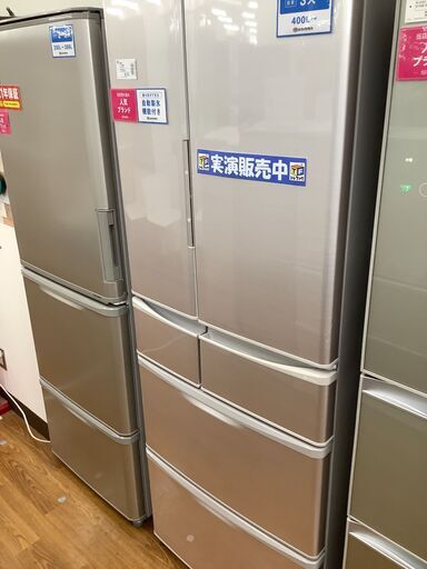 SHARP　シャープ　6ドア冷蔵庫　SJ-XF44X-S　2013年製　【トレファク　川越店】