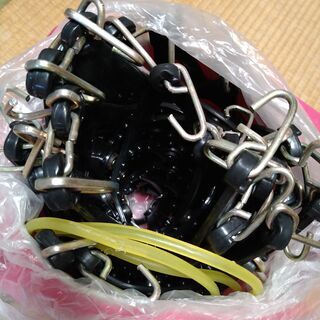 タイヤチェーン　非金属スノーチェーン　軽　コンパクトカー　未使用品の画像