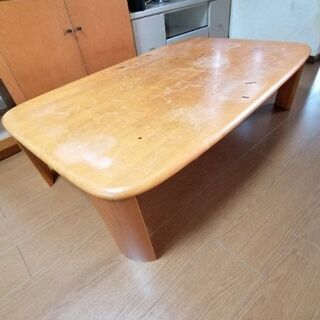 本日夕方処分、折りたたみテーブル(作業台)