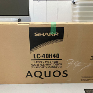 A0602 新品　AQUOS 薄型テレビ　40型 A0602 新品 AQUOS 薄型テレビ 40型