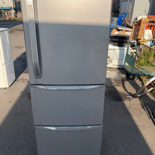 TOSHIBA 東芝 3ドア 大型冷蔵庫 339L 自動製氷付き