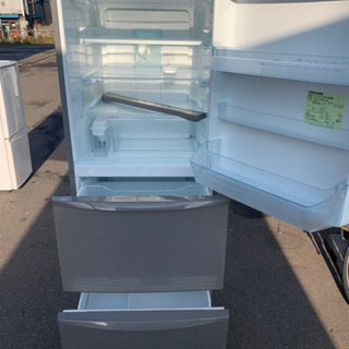 TOSHIBA 東芝 3ドア 大型冷蔵庫 339L 自動製氷付き