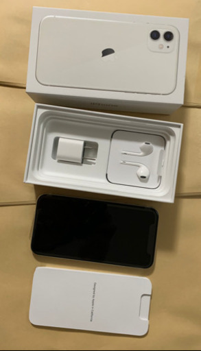 iPhone11/64GB/ホワイト/SIMフリー化済み