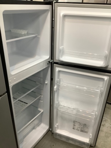 【2020年モデル】2ドア冷蔵庫 138L JR138ML01GM