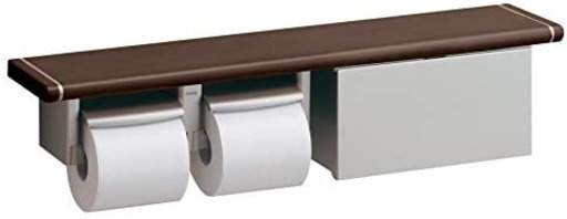 TOTO 天然木62シリーズ　紙巻器一体型　YHB62NBS