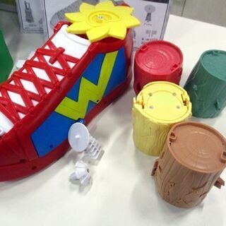 ムシ忍 DXセット 大きな木のムシ忍城&コガネニンのスニーカーベース セット バンダイ おもちゃ カラクリメカ 忍者 BANDAI 札幌市東区 新道東店の画像