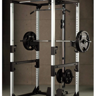 アイロテック　パワーラックとバーベル一式セット(140kg)の画像