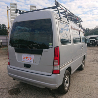 車検令和4年12月 サンバーバン キャリア ハイルーフ 車検取り立て 乗って帰れる♪ 支払総額9.8万円★★の画像