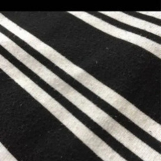 大きいサイズ   4L  チュニック 黒白の画像