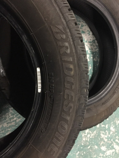早い者勝ち！ ブリジストン スタッドレスタイヤ 155/65R13バリ山！バモス等に！