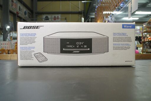 「店頭販売限定商品」未開封 BOSE music system Ⅳ。 おまけで純正台座ついてます。当店の不具合時返金保証1ヵ月付き。