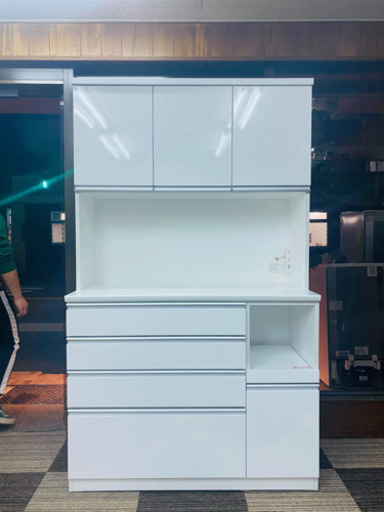 キッチンボード( レジューム120-2TF-H WH/120-2SH-R WH）