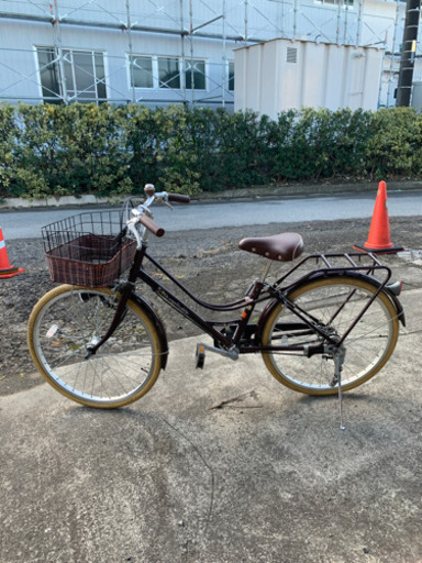 女の子向け オシャレな自転車 22インチ