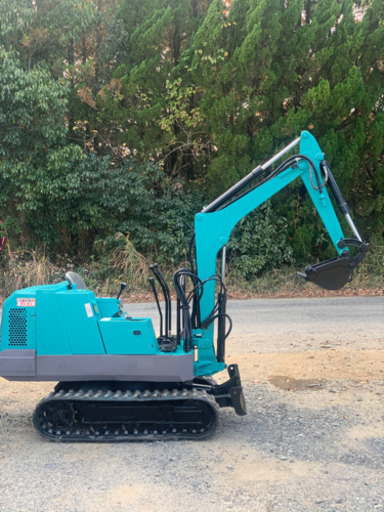 KUBOTAクボタミニユンボ　1.5トンクラス　KH-31 ブレーカ配管付　2559hr クレーン仕様　クローラー良好　実働品