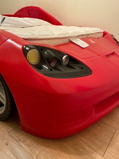 値下げ中　22日まで　車　ベッド　子供　カーズ　ベッド　セット