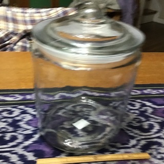 少し大きめガラス保存瓶　値下げしました