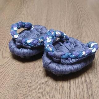 足半草履 あしなかぞうり 足のサイズ26cmまで ハンドメイド