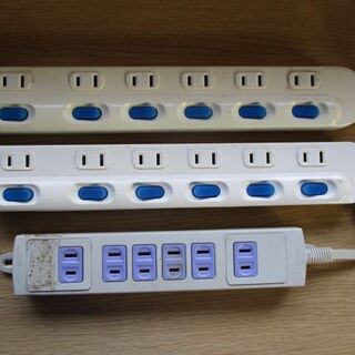 コンセントタップ 3個セットの画像