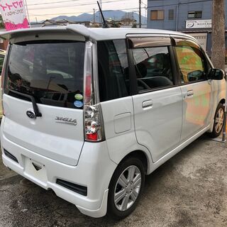 H22年式　スバル　ステラ　カスタムＲ　ＬＴＤ　走行69600ＫＭ　フルエアロ　スマートキー　ナビ　テレビの画像