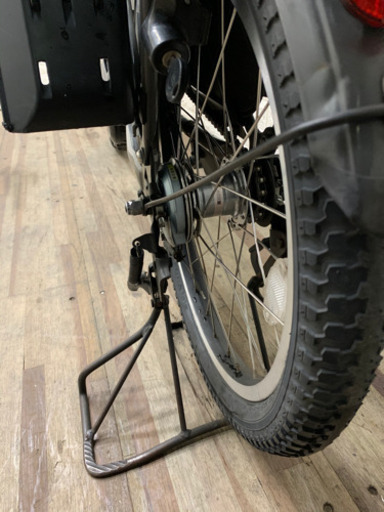 ブリジストン　BIKKE ダークグレー　20インチ　新基準　電動アシスト自転車