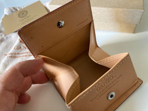 最高級のメンズ革製品 GANZOのCORDOVAN BOX小銭入れ