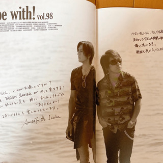 【激レア＆激安！】B’z ファンクラブ専用 BeWithYou! 特別冊子３つ(直接取引12／12土中にできる方のみ)の画像