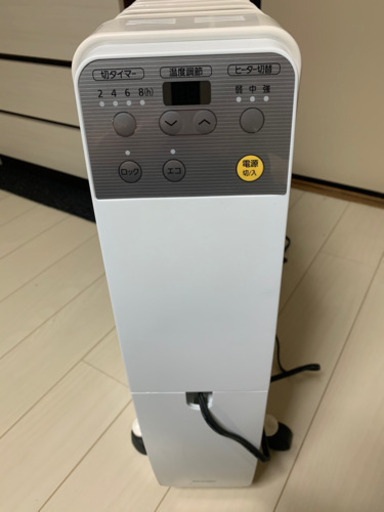 取り引き終了　アイリスオーヤマ　ウェーブ型オイルヒーター