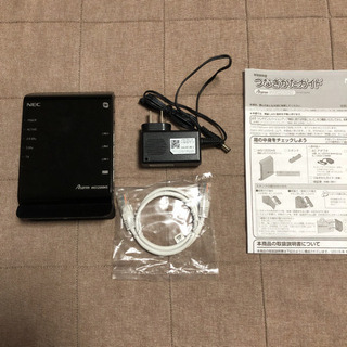 中古品　NEC PA-WG1200HS ルーターの画像