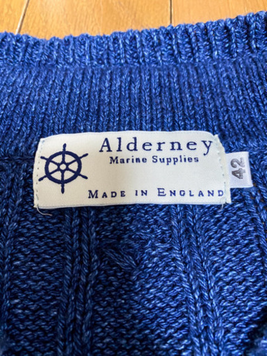 Alderney インディゴコットン チルデンベスト 【公式通販】