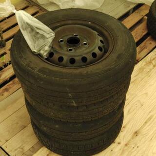 ホンダバモス純正12インチタイヤホイールセット