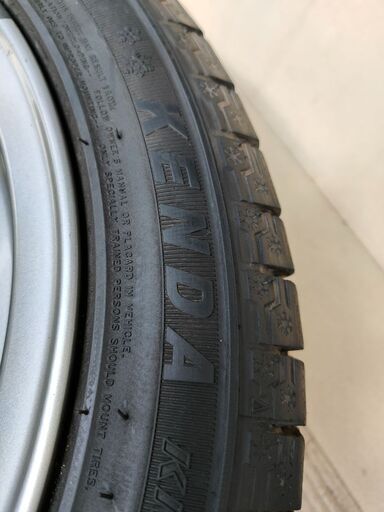 問い合わせ多数、返信遅れます　軽自動車　スタットレスタイヤ　14インチ＆アルミホイール4本セット　9部山キレイ