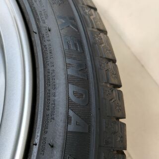 問い合わせ多数、返信遅れます　軽自動車　スタットレスタイヤ　14インチ＆アルミホイール4本セット　9部山キレイの画像