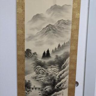「商談中」掛軸②　骨董の画像