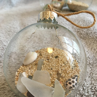 シーグラスオーナメントの画像