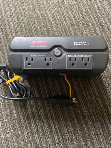 雷ガードタップ電源バックアップ