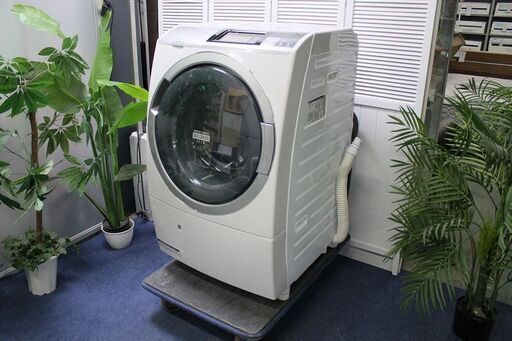 R2383)  HITACHI　 中古 日立　ドラム式洗濯機　BD-ST9700 洗濯10kg/乾燥6kg　2015年製! 洗濯機 店頭取引大歓迎♪