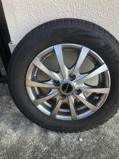 本日処分セールBSブリザック　ホイール　セット　13インチ