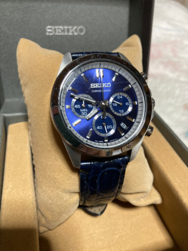 SEIKO クロノグラフ　クォーツ時計