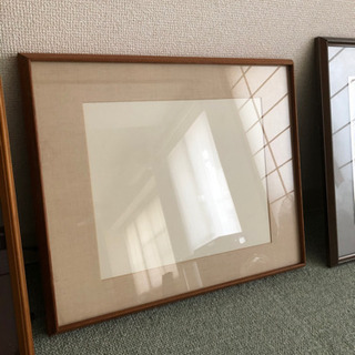 【中古品】額縁3点セットの画像