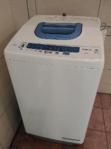 日立　7kg風呂水ホース付き洗濯機　NW-T71