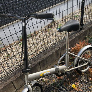 折りたたみ自転車　無料の画像