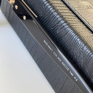 未使用　カザール Cazal Legends 884 002 Sunglasses Black Red の画像