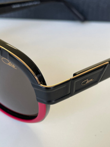 未使用　カザール Cazal Legends 884 002 Sunglasses Black Red 