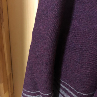 UNIQLO 2wayストール　ワインレッド の画像