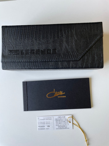 未使用　カザール Cazal Legends 884 002 Sunglasses Black Red 