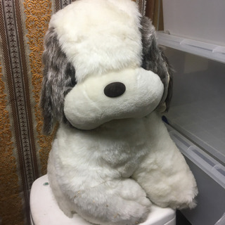 犬のぬいぐるみ　