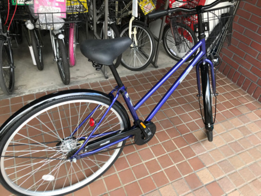 ★美品★27インチ　軽快車　ブルー
