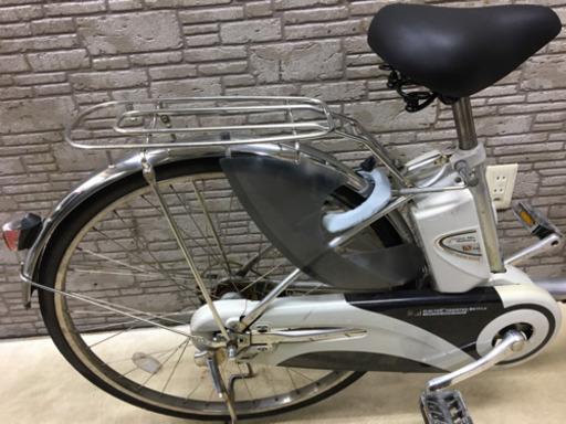 新春SALE 東京23区配達無料　新基準 Panasonic パナソニック ビビEX 10Ah リチウム 電動自転車☆中古☆パナ☆26