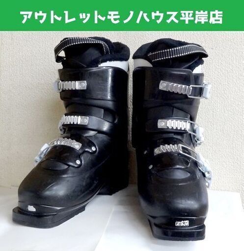 25.0-25.5cm サロモン SALOMON TEAM スキーブーツ ブラック 黒 アダルト表記有 靴  ☆ PayPay(ペイペイ)決済可能 ☆ 札幌市 豊平区 平岸 アウトレットモノハウス