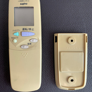 SANYO エアコン用リモコン型式RCS-SRV1